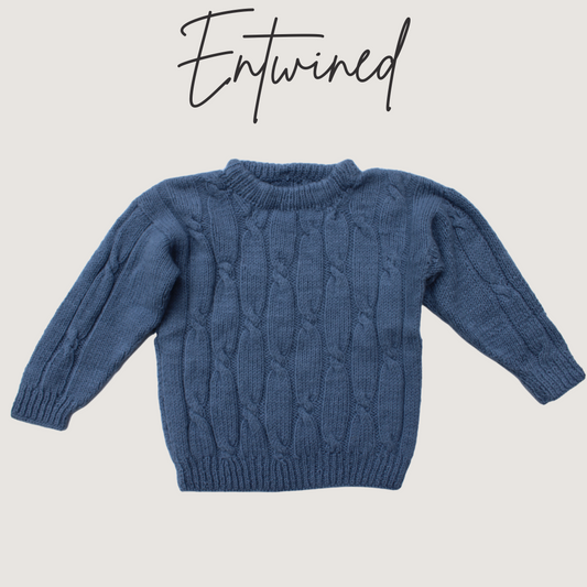 100% Merino wool sweater. Handmade.