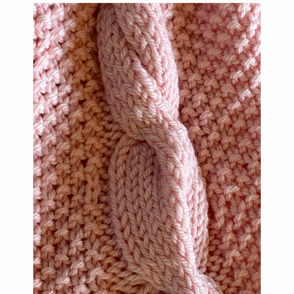 100% Merino wool sweater - Handmade